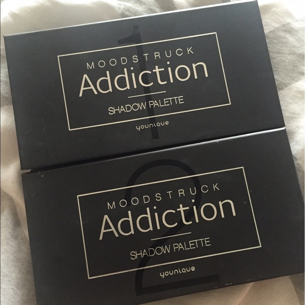 Younique moodstruck eyeshadow palettes 1 and 2