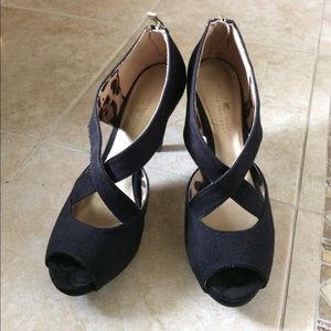 Black Suede Heels