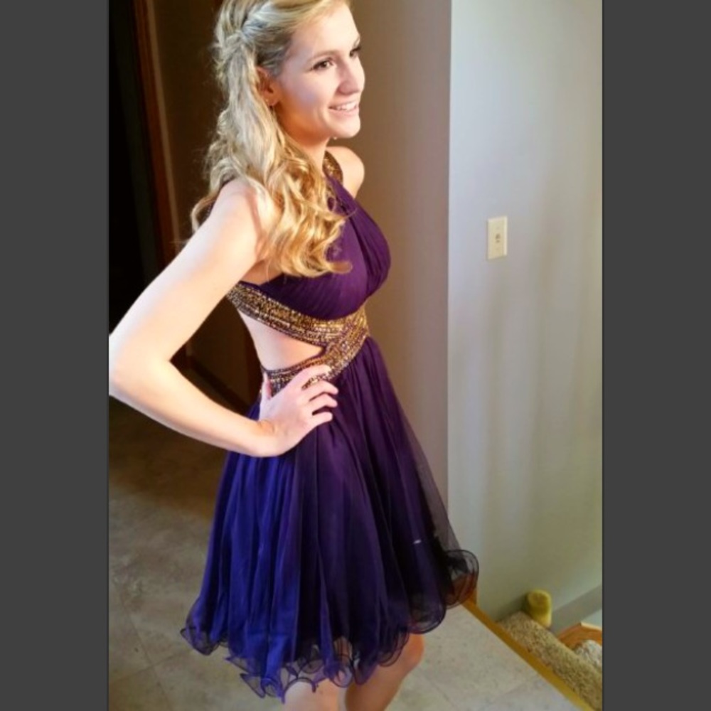 Open back Homecoming/Prom Dress