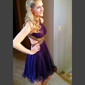 Open back Homecoming/Prom Dress