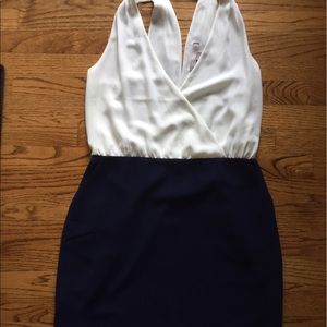 Two toned body con dress