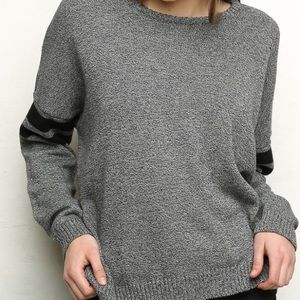 grey sweater