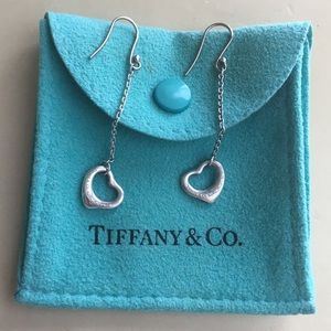 Elsa Peretti Open Heart Drop Earrings