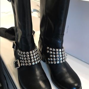 Bcbggeneration Black Leather boots