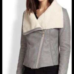 Generation love Owen faux shearing moto jacket