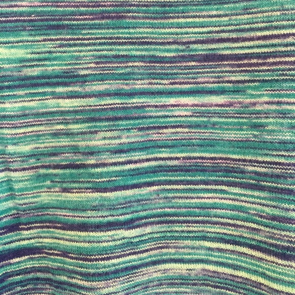 Turquoise stripe-y long sleeve - Picture 3 of 3