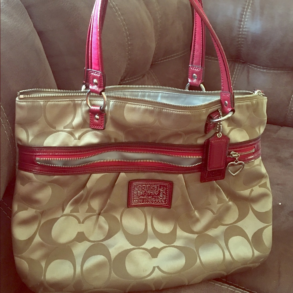 Large Coach tote
