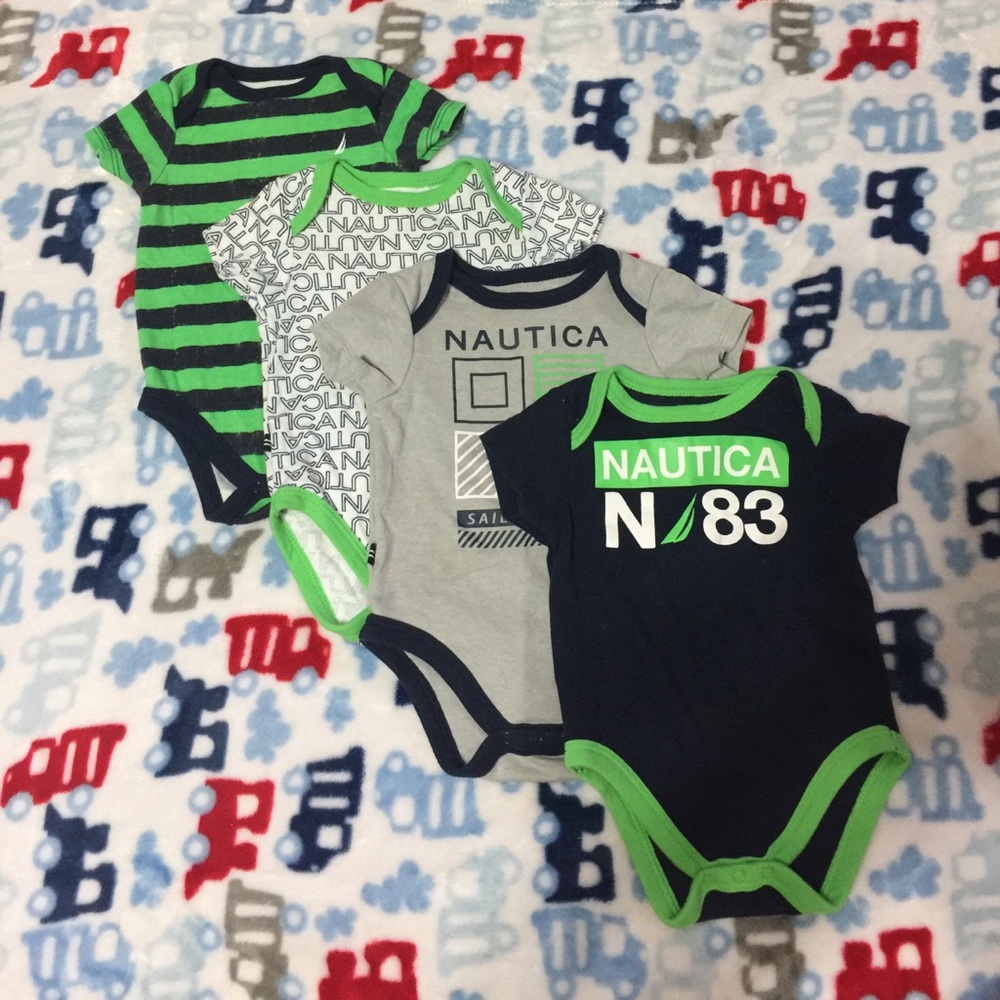 ⚓️Nautica⚓️Set of 4 onesies!