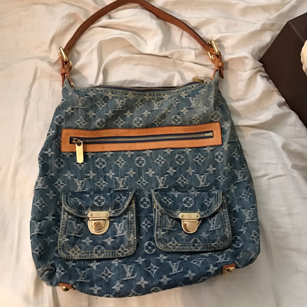 Louis Vuitton Denim Baggy GM