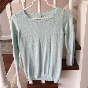 Old Navy Sweaters - Mint Old Navy 3/4 sleeve sweater Old Navy Sweaters - Mint Old Navy 3/4 sleeve sweater