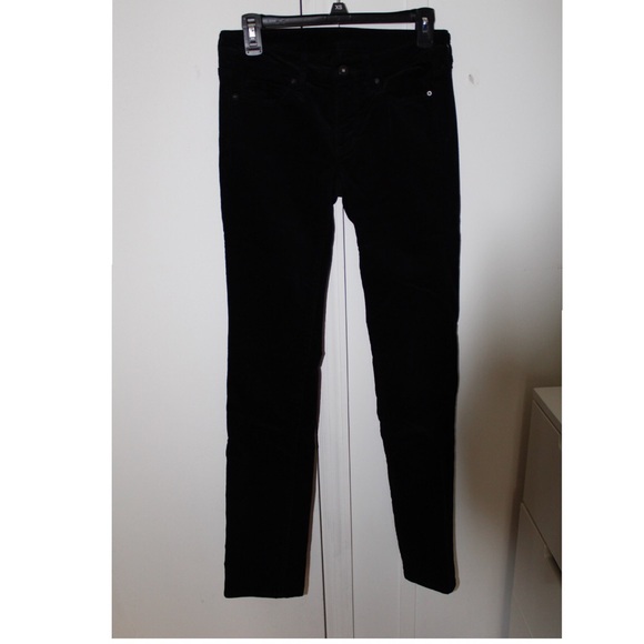 Black Corduroy Pants - Picture 1 of 4