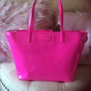 Kate spade hot pink tote