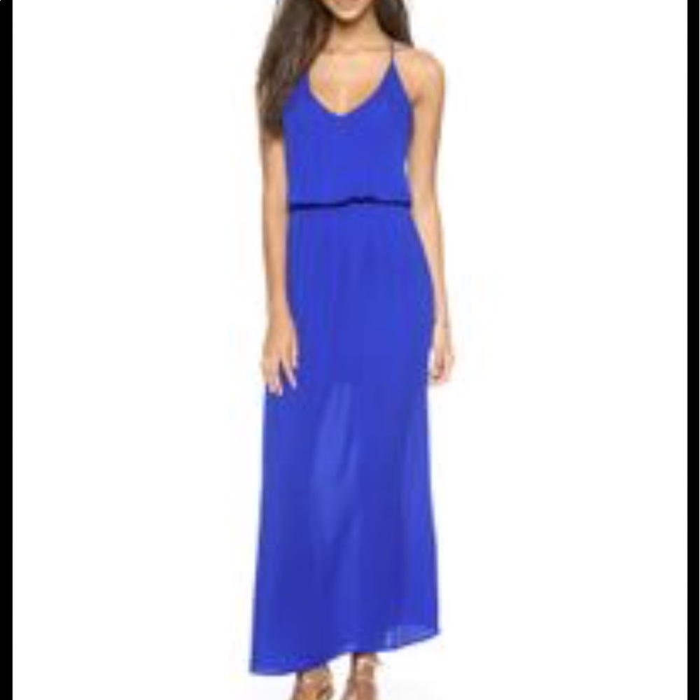 Rory Beca Ellie Deep V Neck Gown
