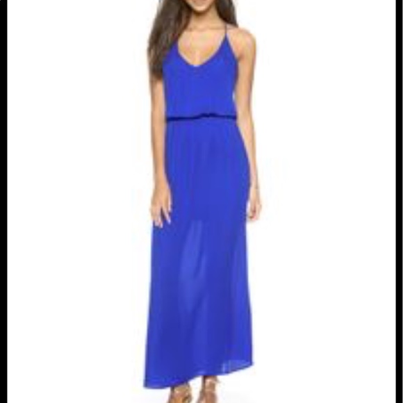 Rory Beca Ellie Deep V Neck Gown - Picture 1 of 7