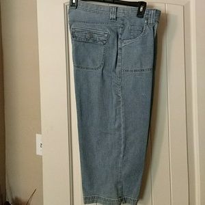 Lee capris with comfort waistband