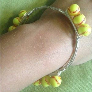 Handmade Softball Bracelet