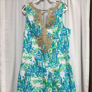 Lilly Pulitzer Janice dress in High Beams Size 2