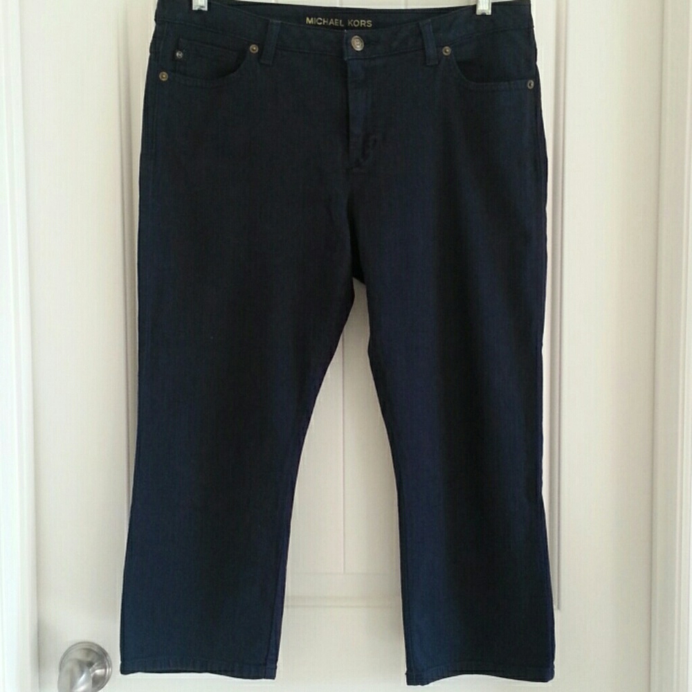 Michael Kors Navy Jean Capris