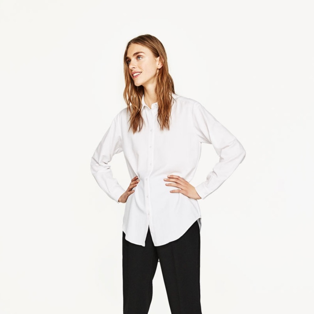 White Zara Shirt