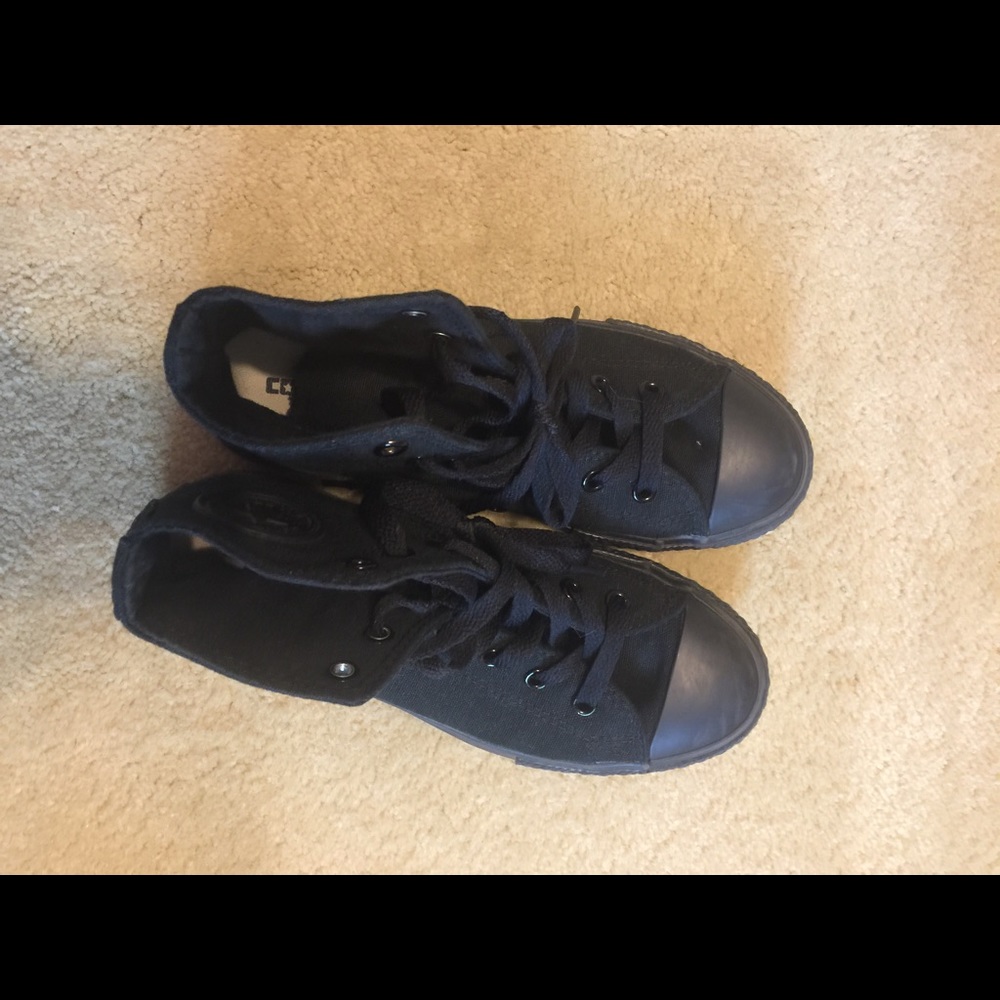 Girls Converse High Top Sneakers