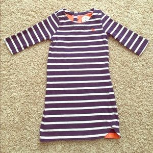 Girls striped dress.