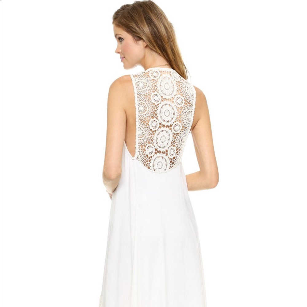 Nightcap x Carisa Rene Crochet Hanalei Dress
