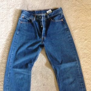 Levi's 501 high  wasted jeans
