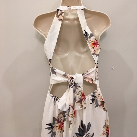 Chiffon halter dress - Picture 5 of 5