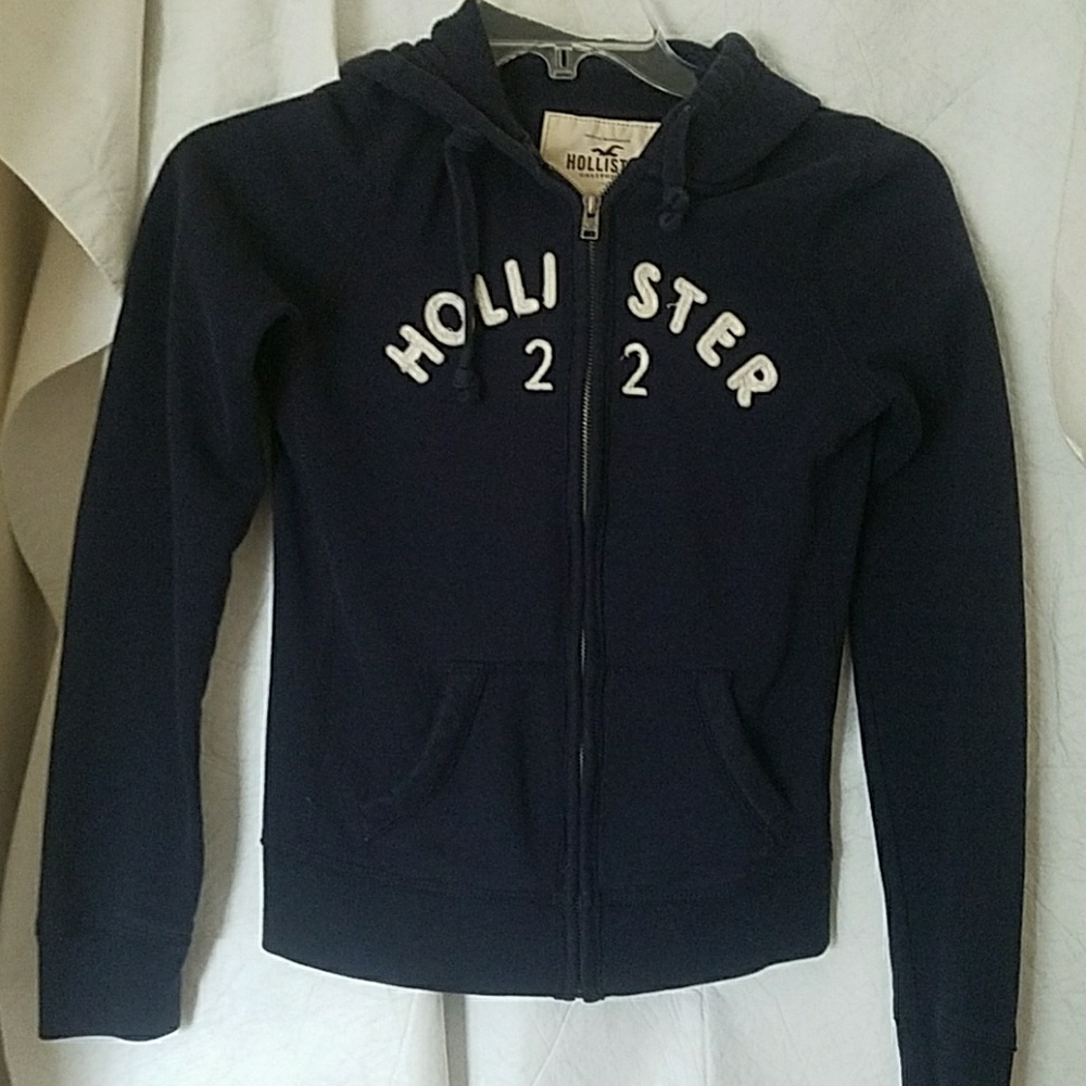 Hollister zip up hoodie