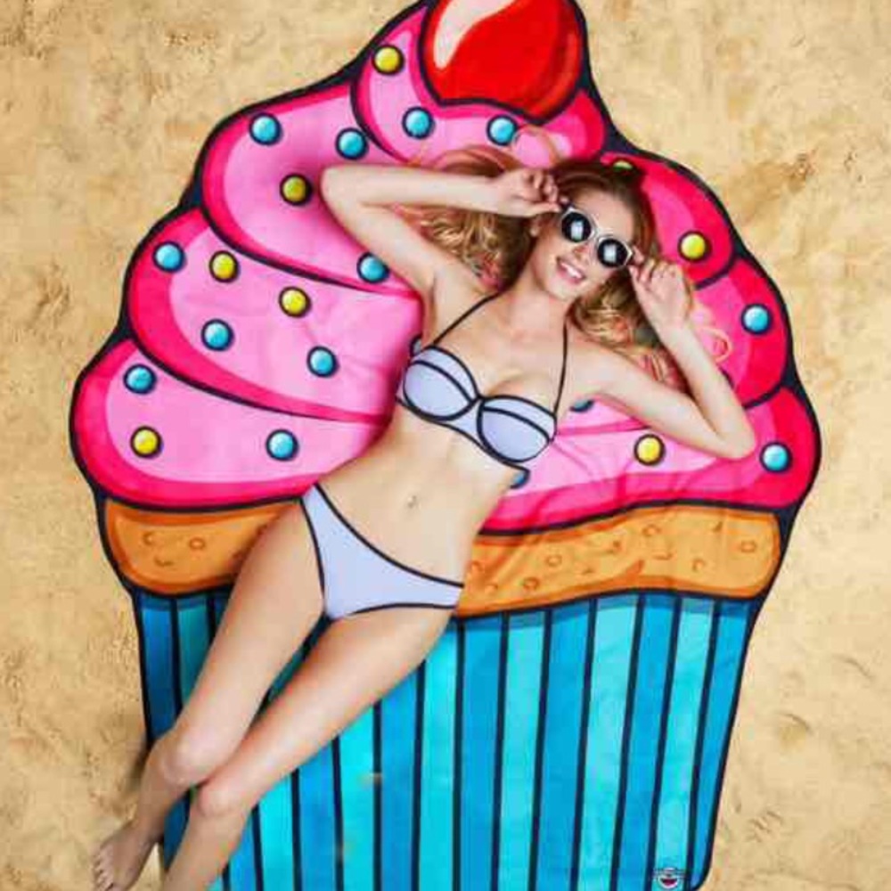 Over 5' Beach-wrap-towel-wall hang-Washable