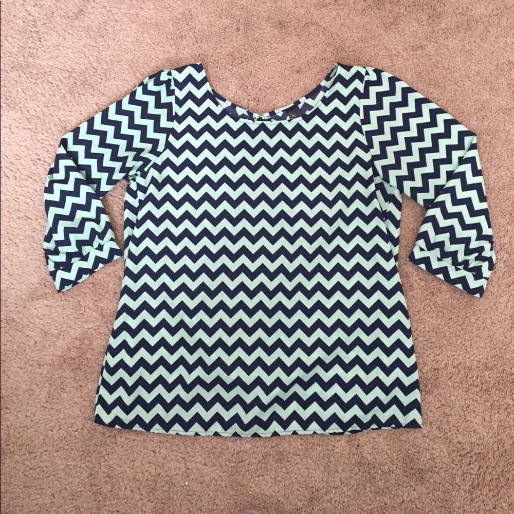 Chevron blouse