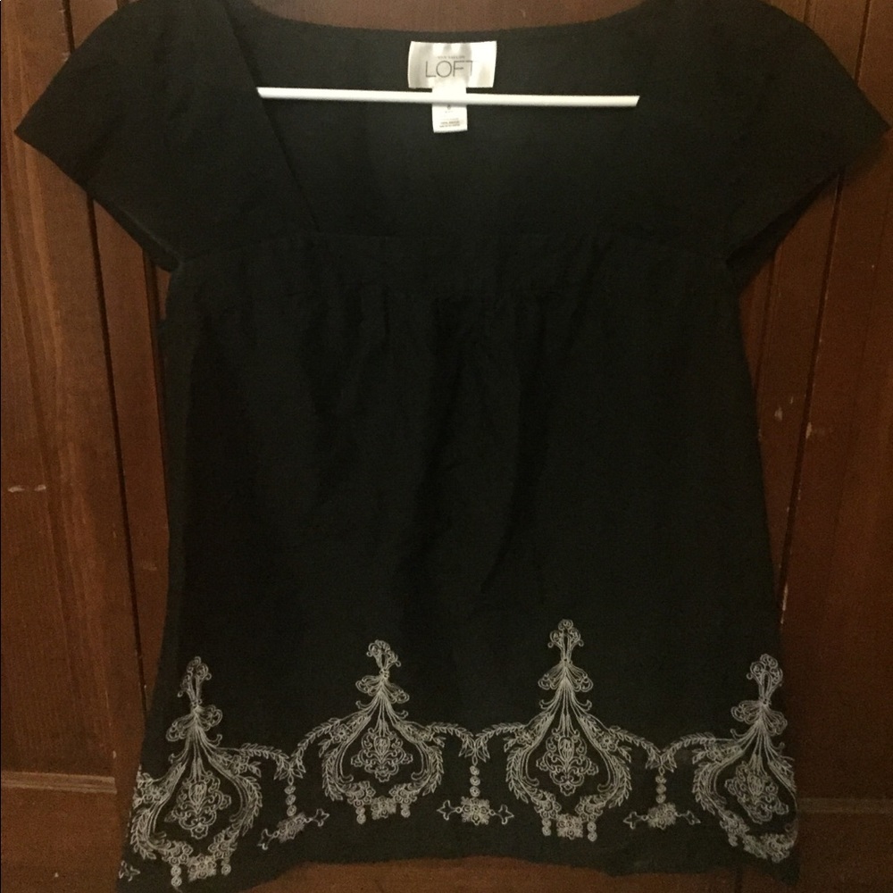 Cap sleeve Loft shirt