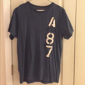Men's Navy Blue Aeropostale Tee
