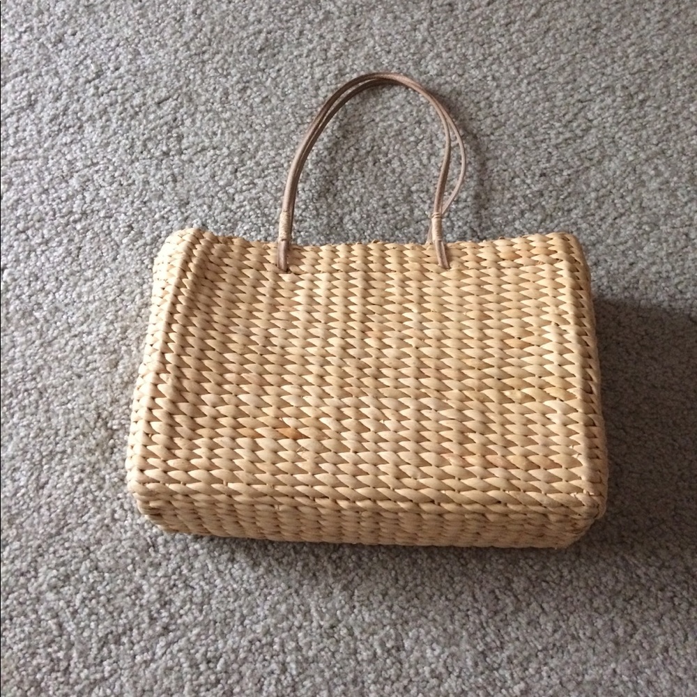 Straw purse - Picture 2 of 3