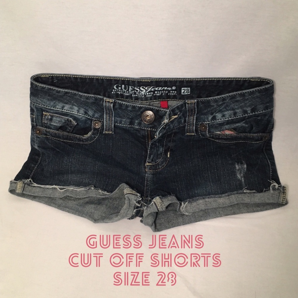 ❌❌SOLD❌❌ Guess Jeans Cut off Shorts