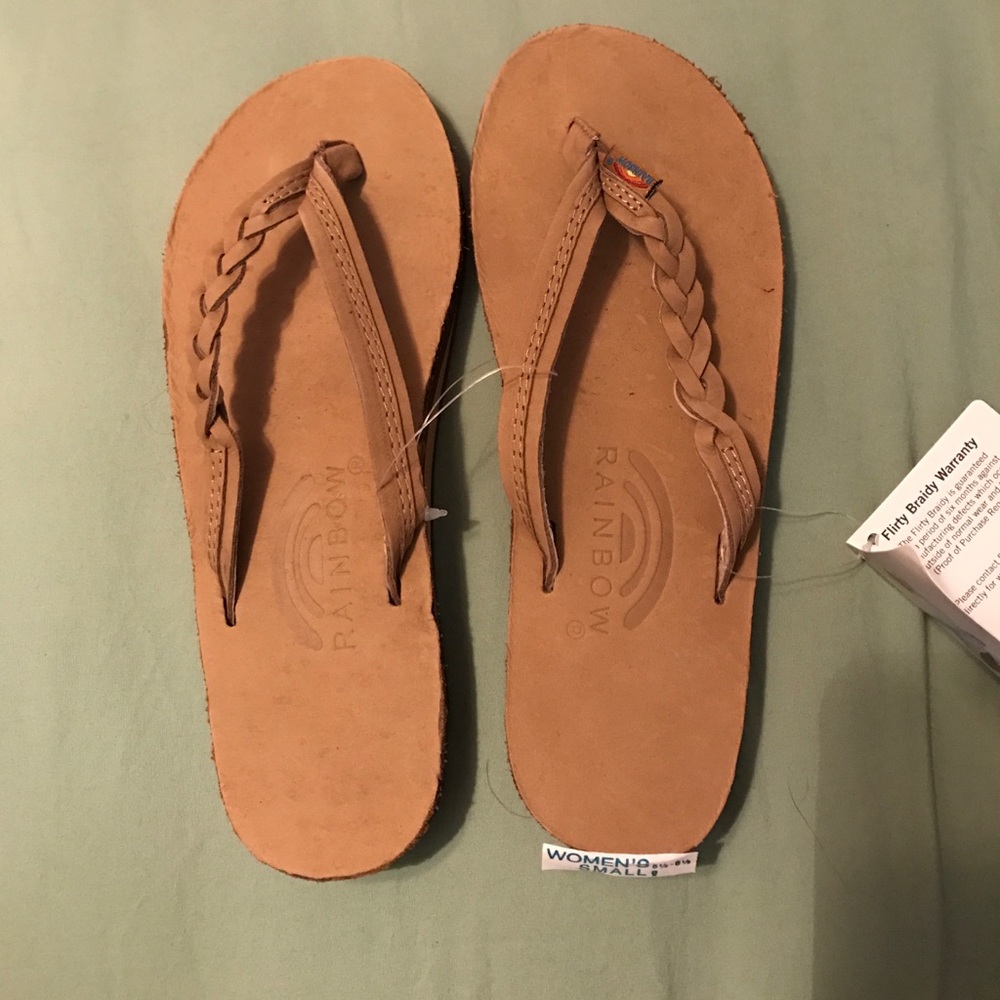 NEW Rainbow Sandals NEVER WORN