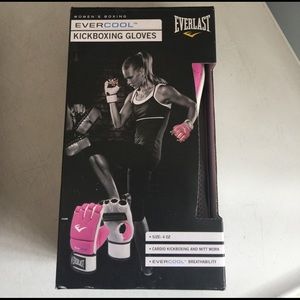 Kickboxing gloves. Used once. Practically new.