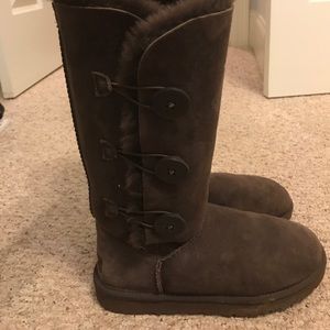 Tall brown ugg boots