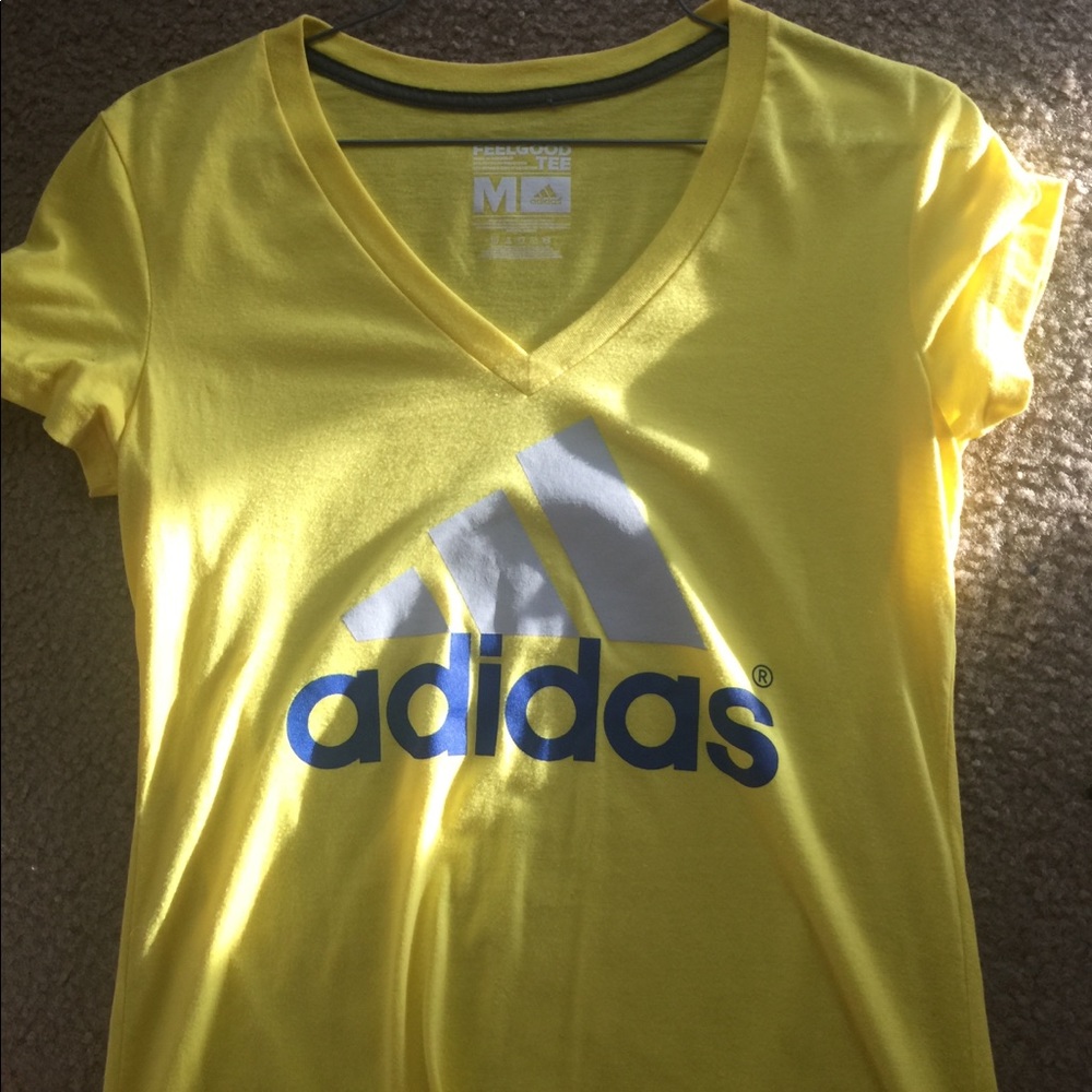 Adidas Yellow Top