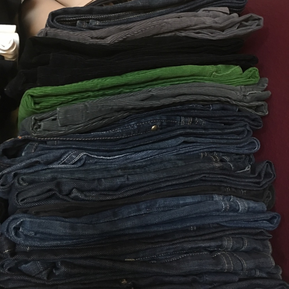 ❌NO LONGER AVAILABLE❌Stacks of Jeans & Cords