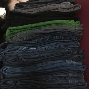 ❌NO LONGER AVAILABLE❌Stacks of Jeans & Cords