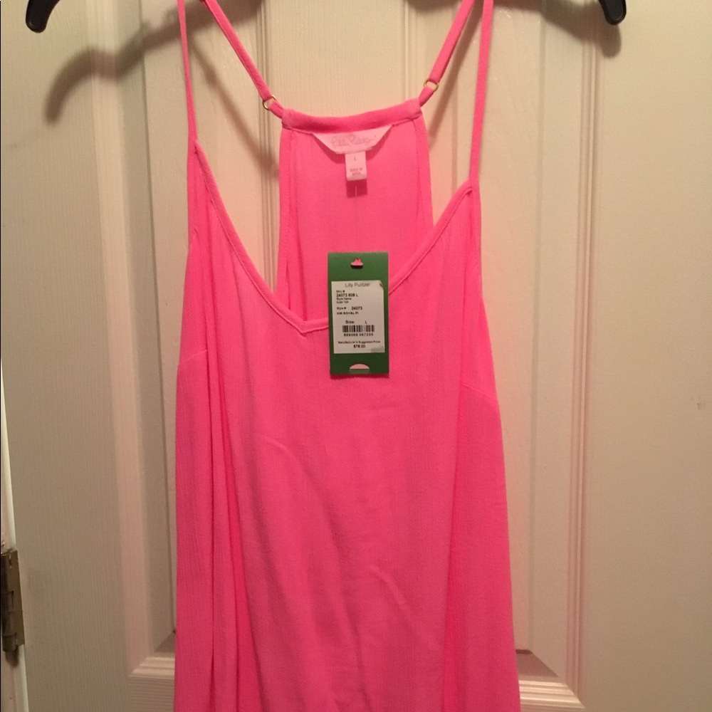 Nwt Lilly Pulitzer gauze dusk tank
