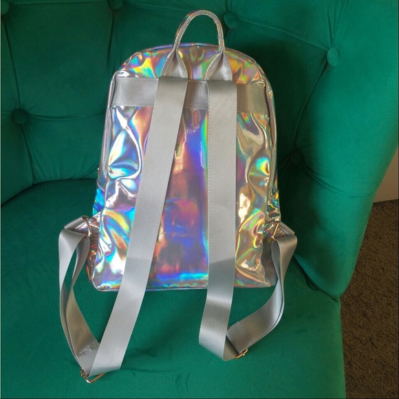 LAST ONE!!♡Small Holographic Backpack NEW!!♡ - Picture 2 of 6