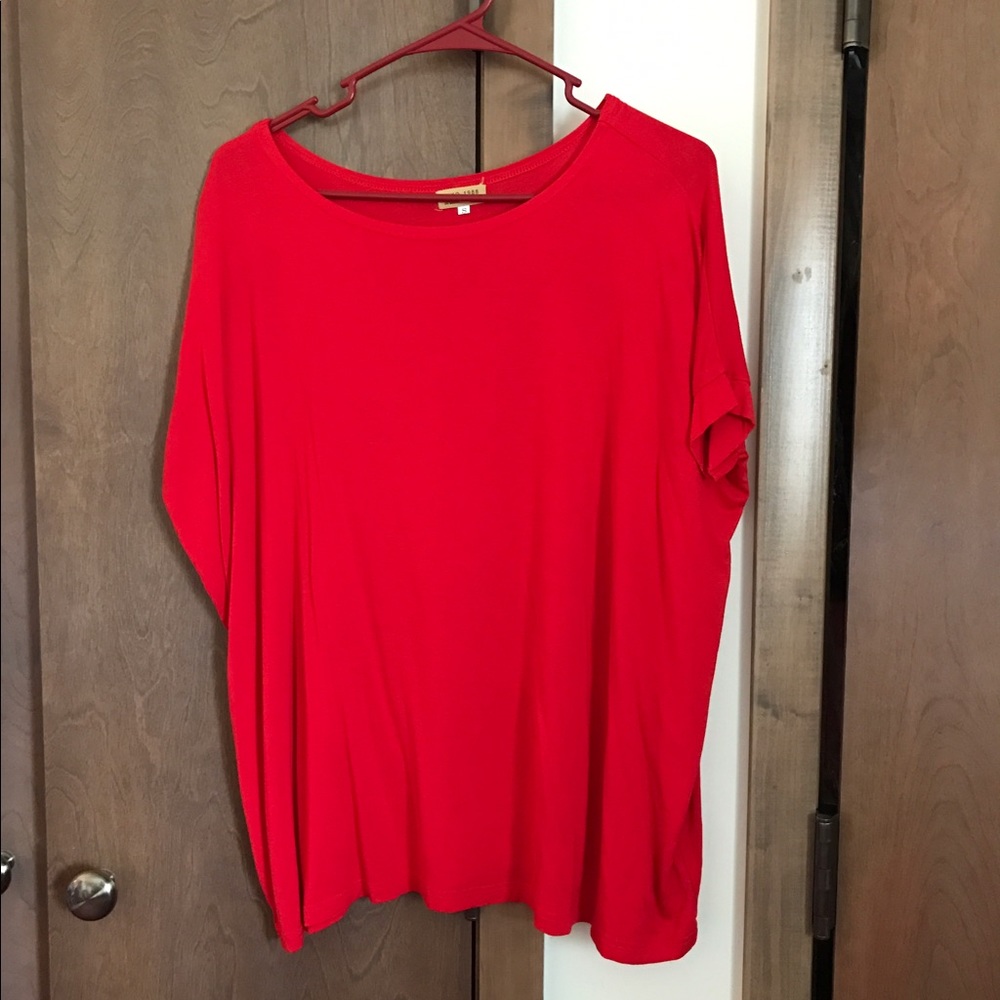 Red Piko Top