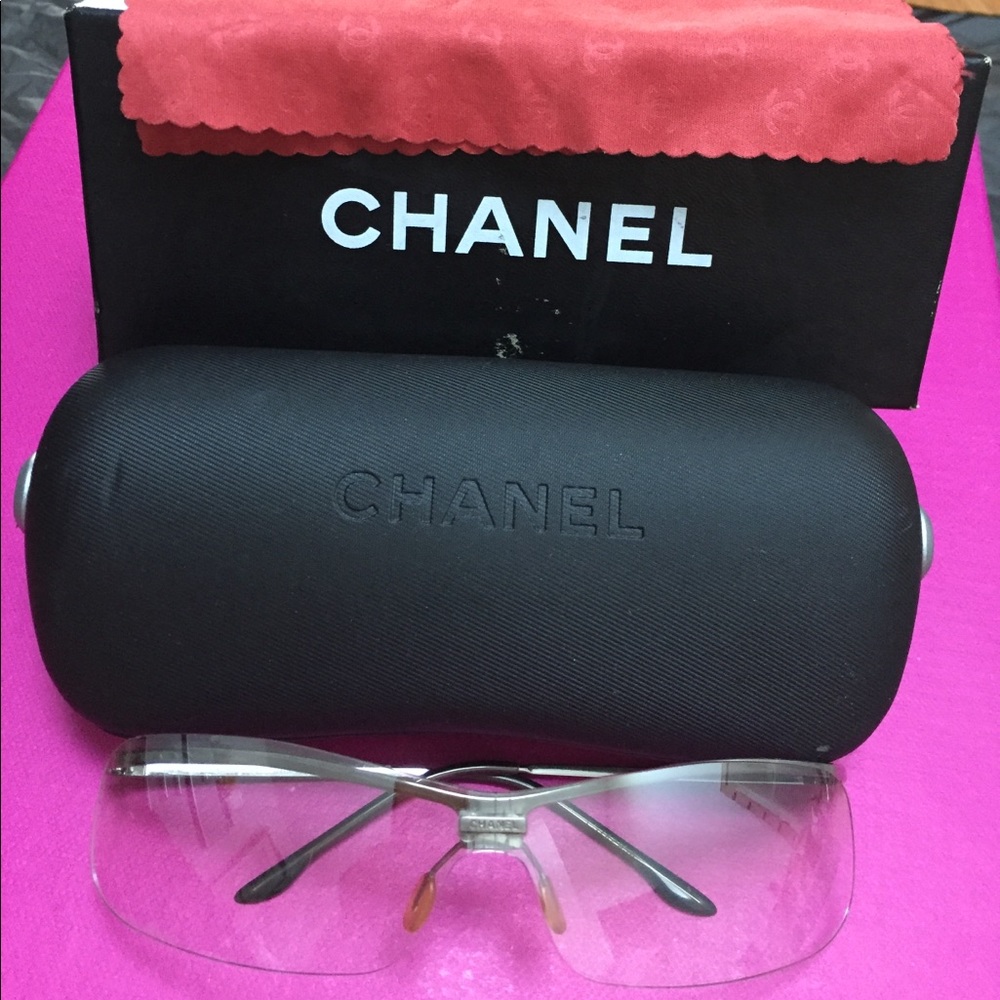 Vintage Chanel 4043 Rimless Sunglasses
