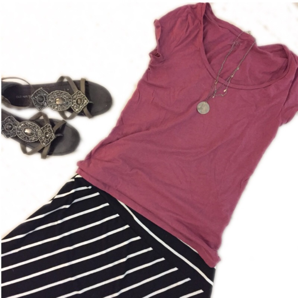 Loft Scoop Neck Tee