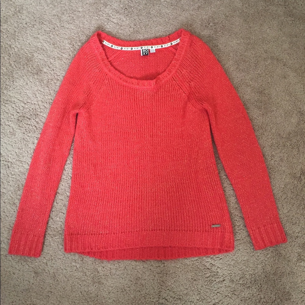 Coral sweater