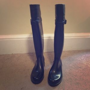 Tall boots, rain boots