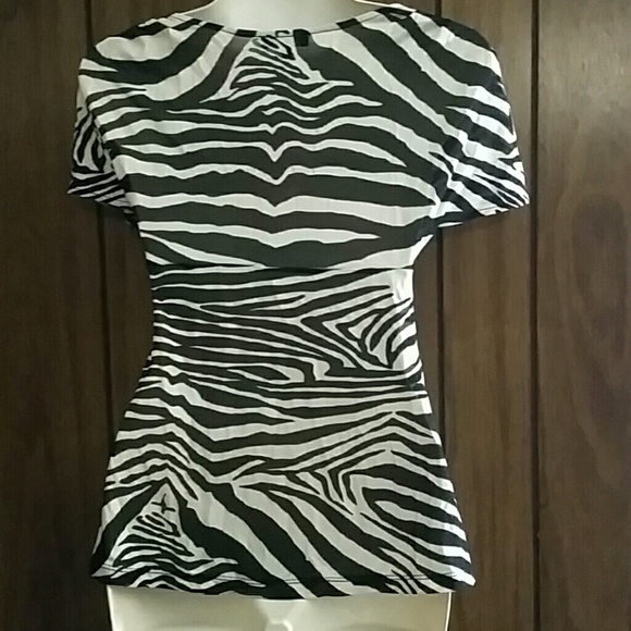 $SALE$EXPRESS Zebra top - Picture 2 of 5