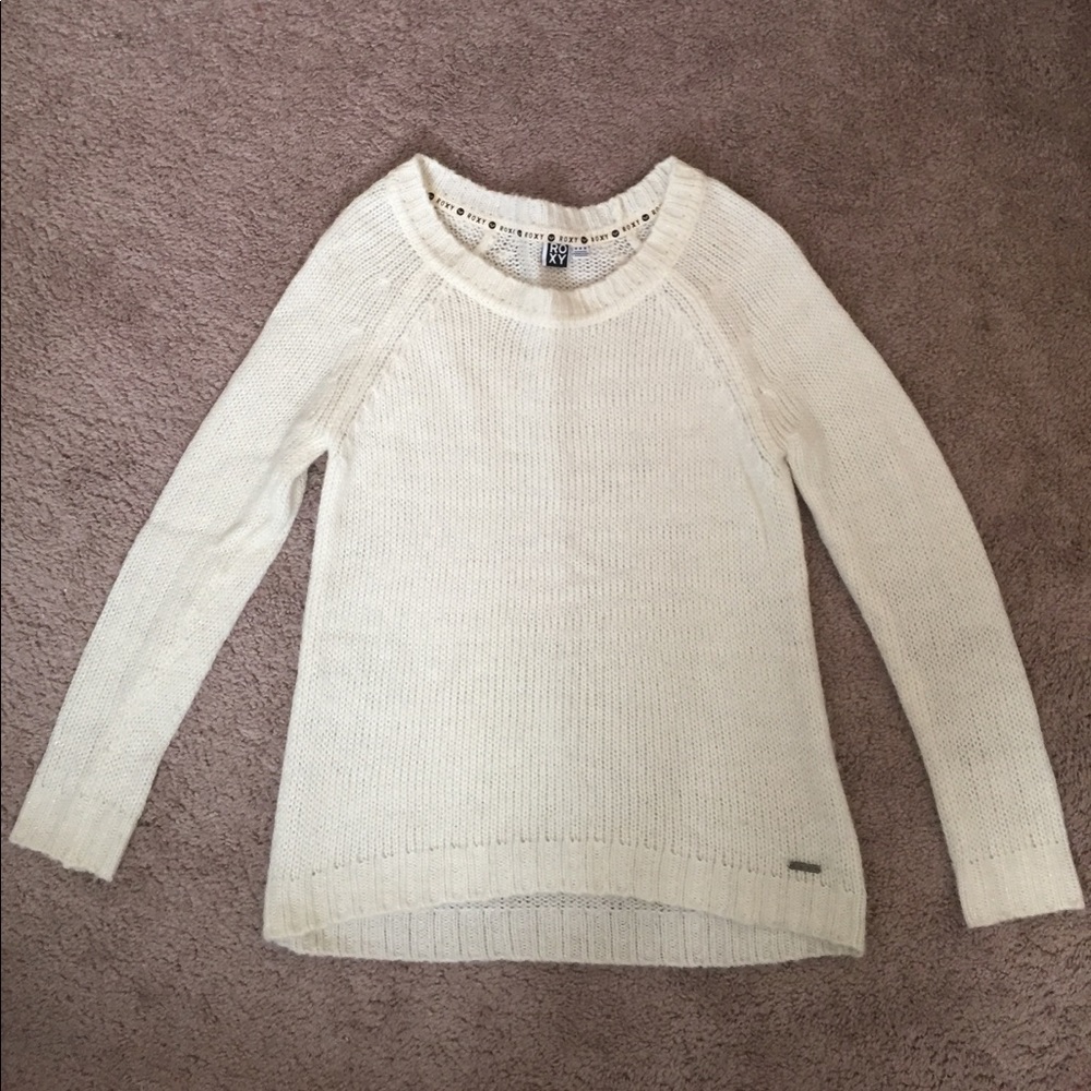 Cream colored sweater
